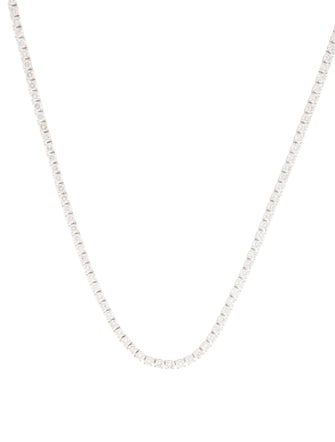Necklace 14K 10.14ctw Lab-Grown Diamond Tennis Necklace