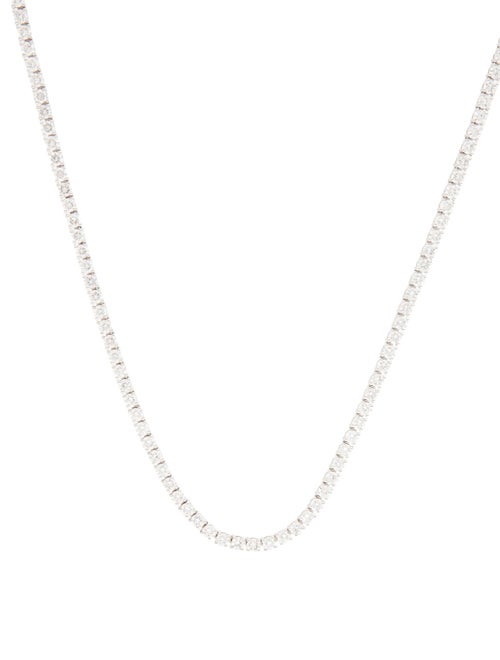 Necklace 14K 10.14ctw Lab-Grown Diamond Tennis Necklace