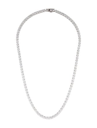 Necklace 14K 28.92ctw Lab-Grown Diamond Collar Necklace