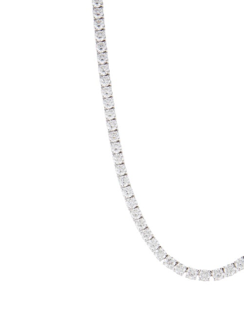 Necklace 14K 28.92ctw Lab-Grown Diamond Collar Necklace
