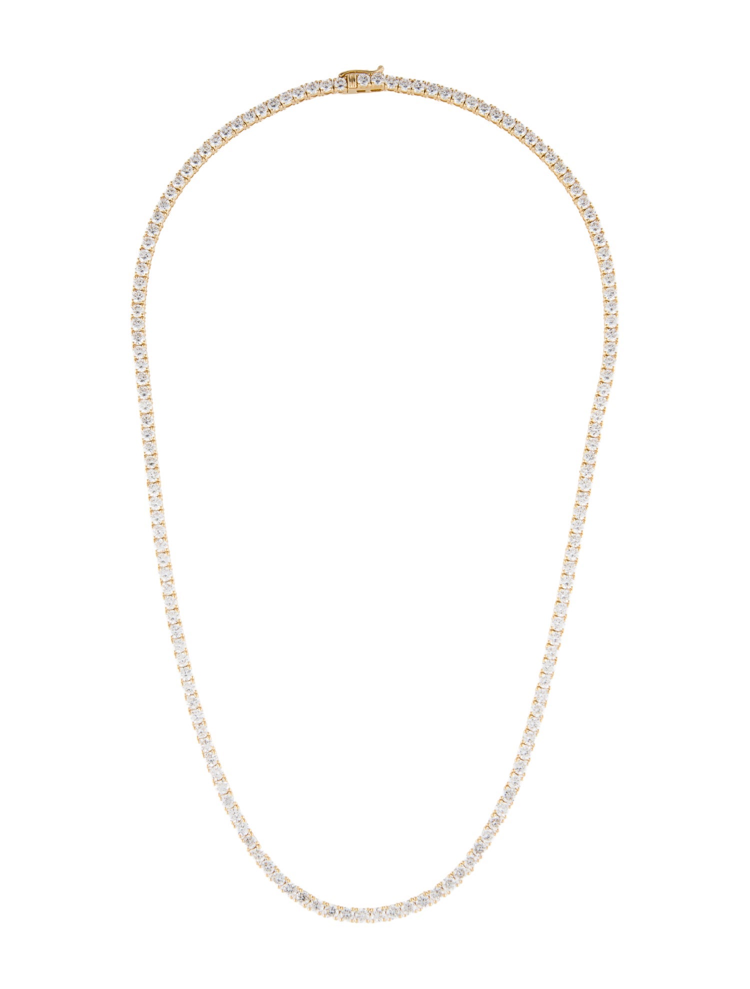 Necklace 14K 16.17ctw Lab-Grown Diamond Collar Necklace