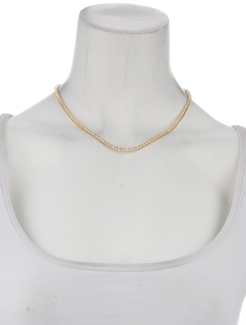 Necklace 14K 9.29ctw Lab-Grown Diamond Tennis Necklace