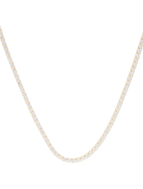 Necklace 14K 11.64ctw Lab-Grown Diamond Tennis Necklace