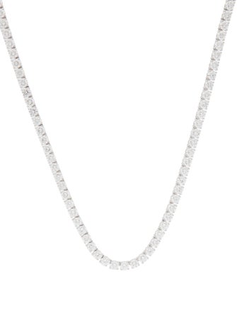 Necklace 14K 22.92ctw Lab-Grown Diamond Tennis Necklace