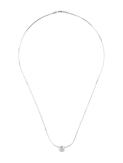 Necklace 18K Diamond Solitaire Pendant Necklace