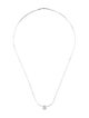 Necklace 18K Diamond Solitaire Pendant Necklace