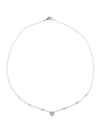 Necklace 18K Diamond Station Necklace