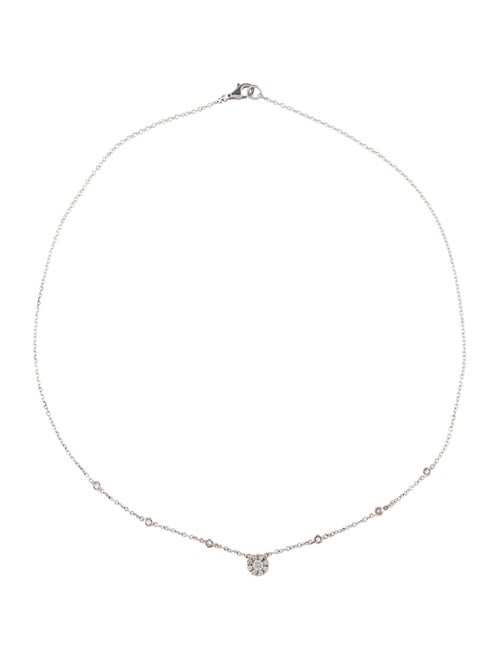 Necklace 18K Diamond Station Necklace