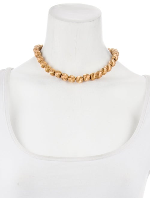 Necklace 14K Bead Strand Necklace