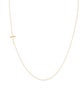 Necklace 14K Cross Station Necklace