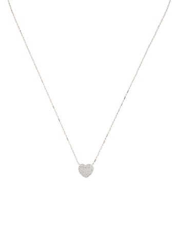 Necklace  14K Diamond Heart Pendant Necklace