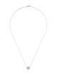Necklace 14K Diamond Heart Pendant Necklace