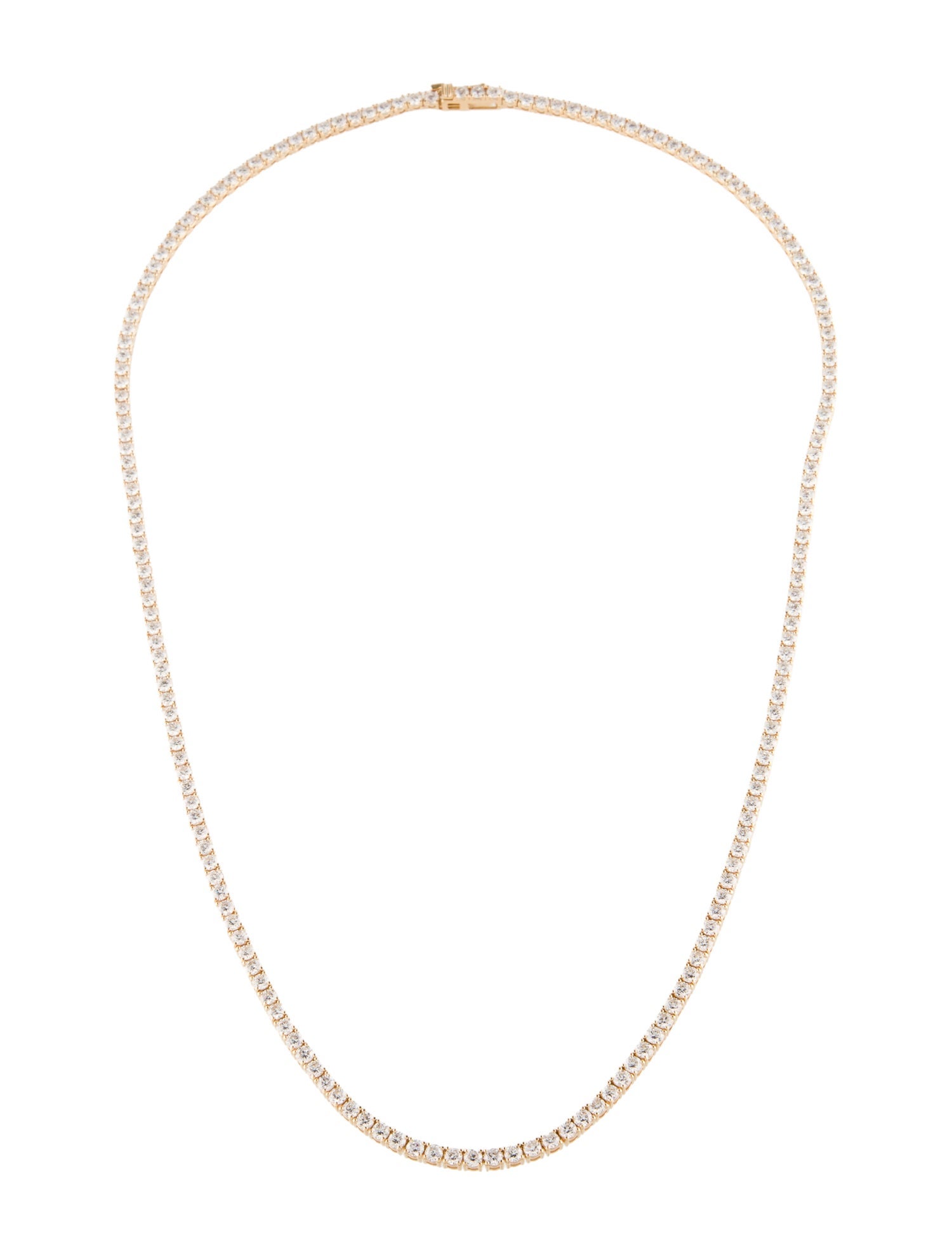 Necklace 14K 8.50ctw Lab-Grown Diamond Tennis Necklace