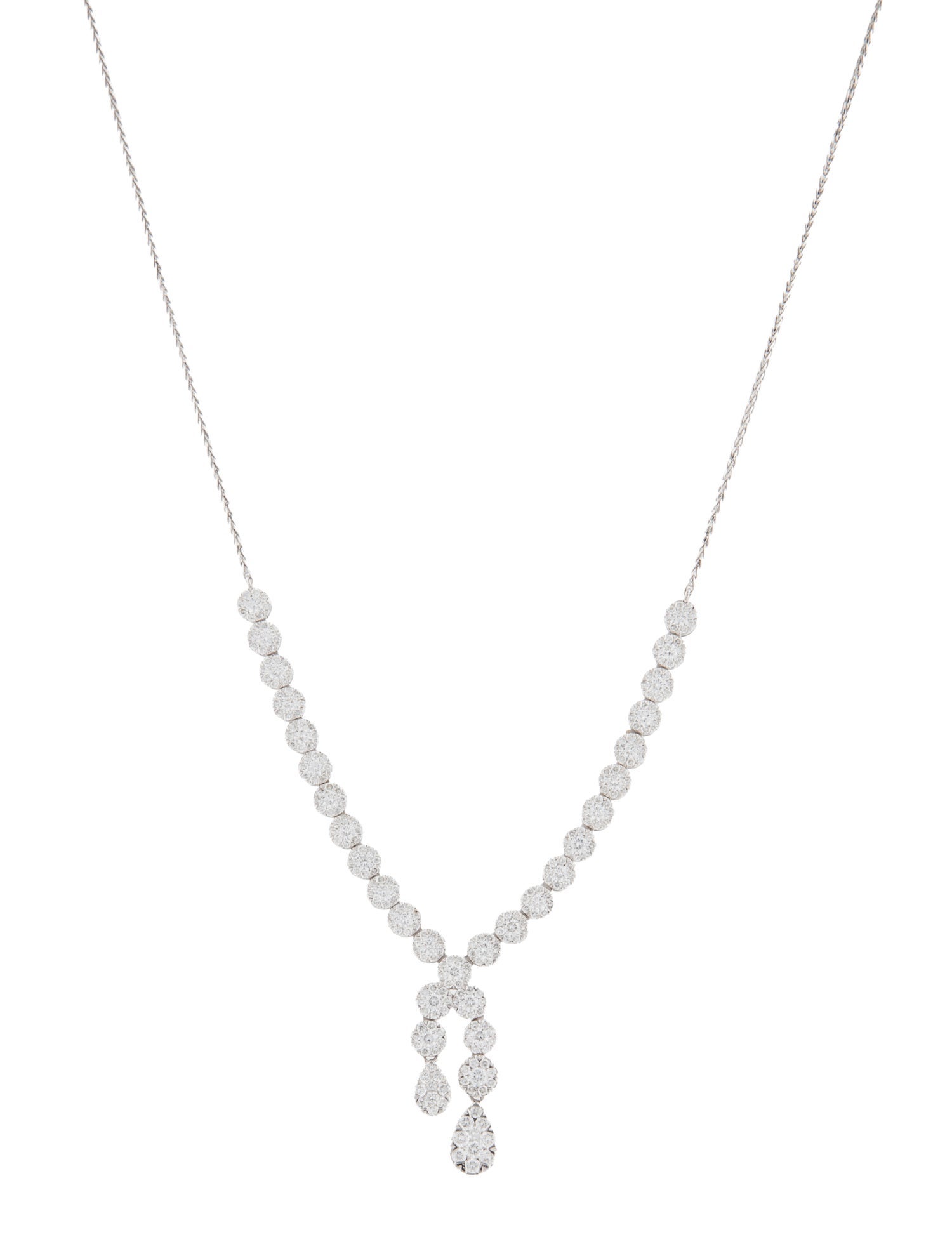 Necklace 14K 2.50ctw Diamond Lavalier