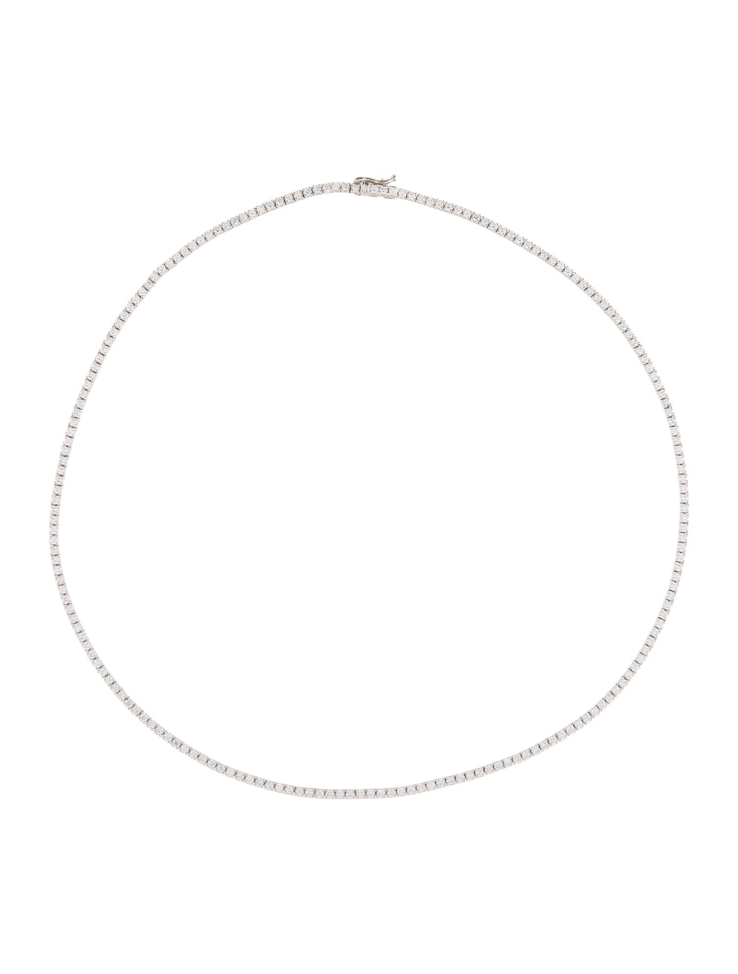 Necklace 14K 4.00ctw Lab-Grown Diamond Tennis