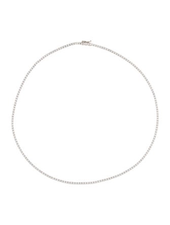 Necklace 14K 4.00ctw Lab-Grown Diamond Tennis Necklace