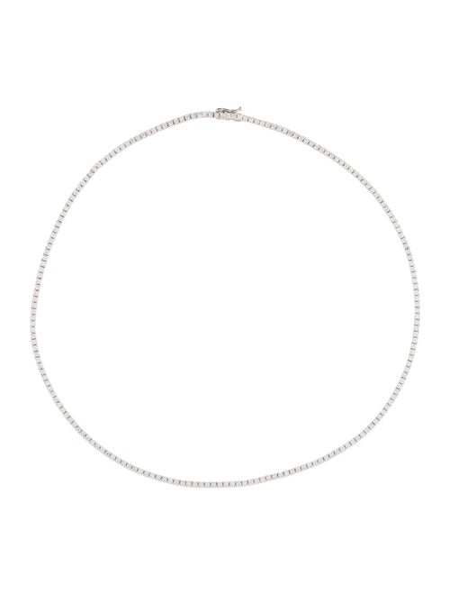 Necklace 14K 4.00ctw Lab-Grown Diamond Tennis Necklace