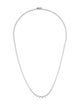 Necklace 14K 8.00ctw Lab-Grown Diamond Graduated Tennis Necklace