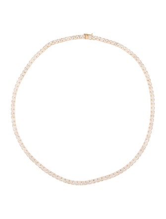 Necklace 14K 27.25ctw Diamond Tennis Chain Necklace