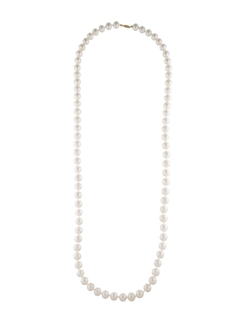 Necklace 14K Pearl Bead Strand Necklace