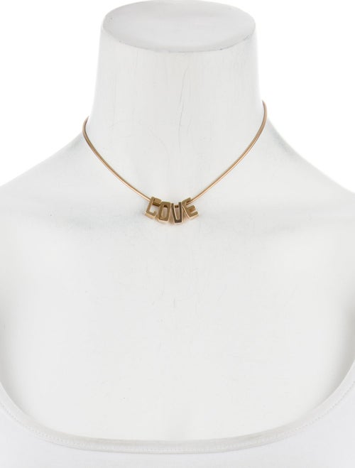 Necklace 14K 'LOVE' Pendant Necklace