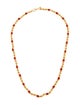 Necklace 22K Coral Bead Necklace