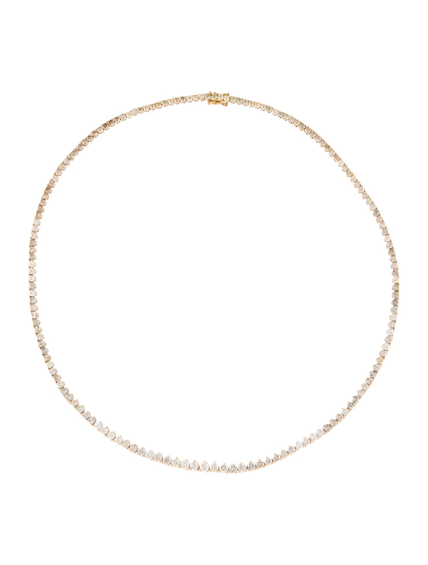 Necklace 14K 9.38ctw Diamond Chain