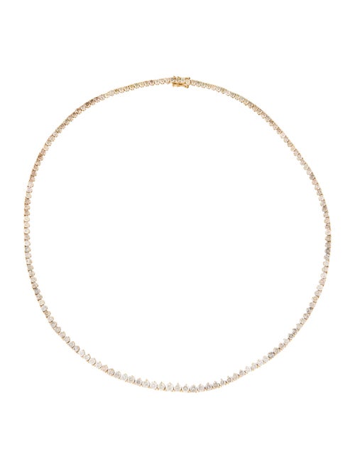 Necklace 14K 9.38ctw Diamond Chain Necklace