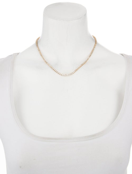 Necklace 14K 9.38ctw Diamond Chain Necklace