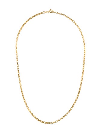 Necklace 18K Link Chain Necklace