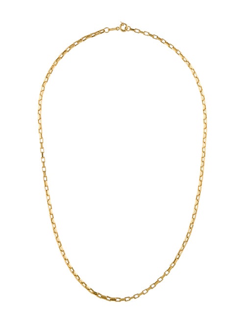 Necklace 18K Link Chain Necklace