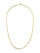 Necklace 18K Link Chain Necklace