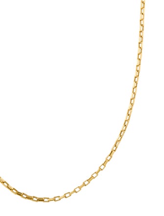 Necklace 18K Link Chain Necklace