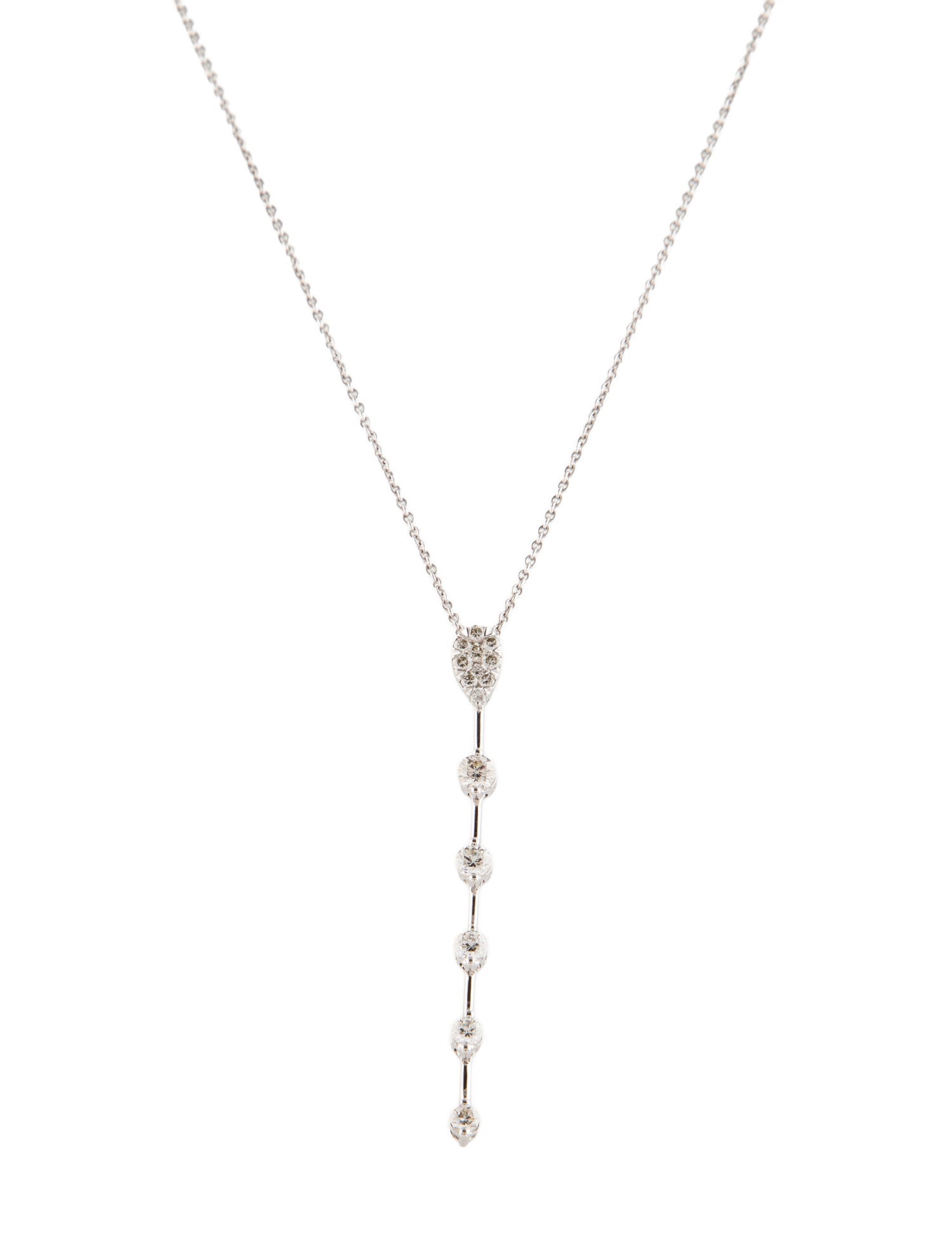 Necklace 14K Diamond Lavalier