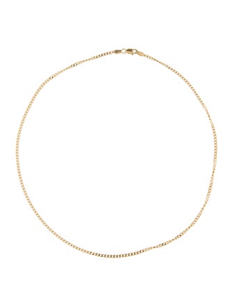 Necklace 18K Curb Chain Necklace