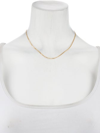 Necklace 18K Curb Chain Necklace