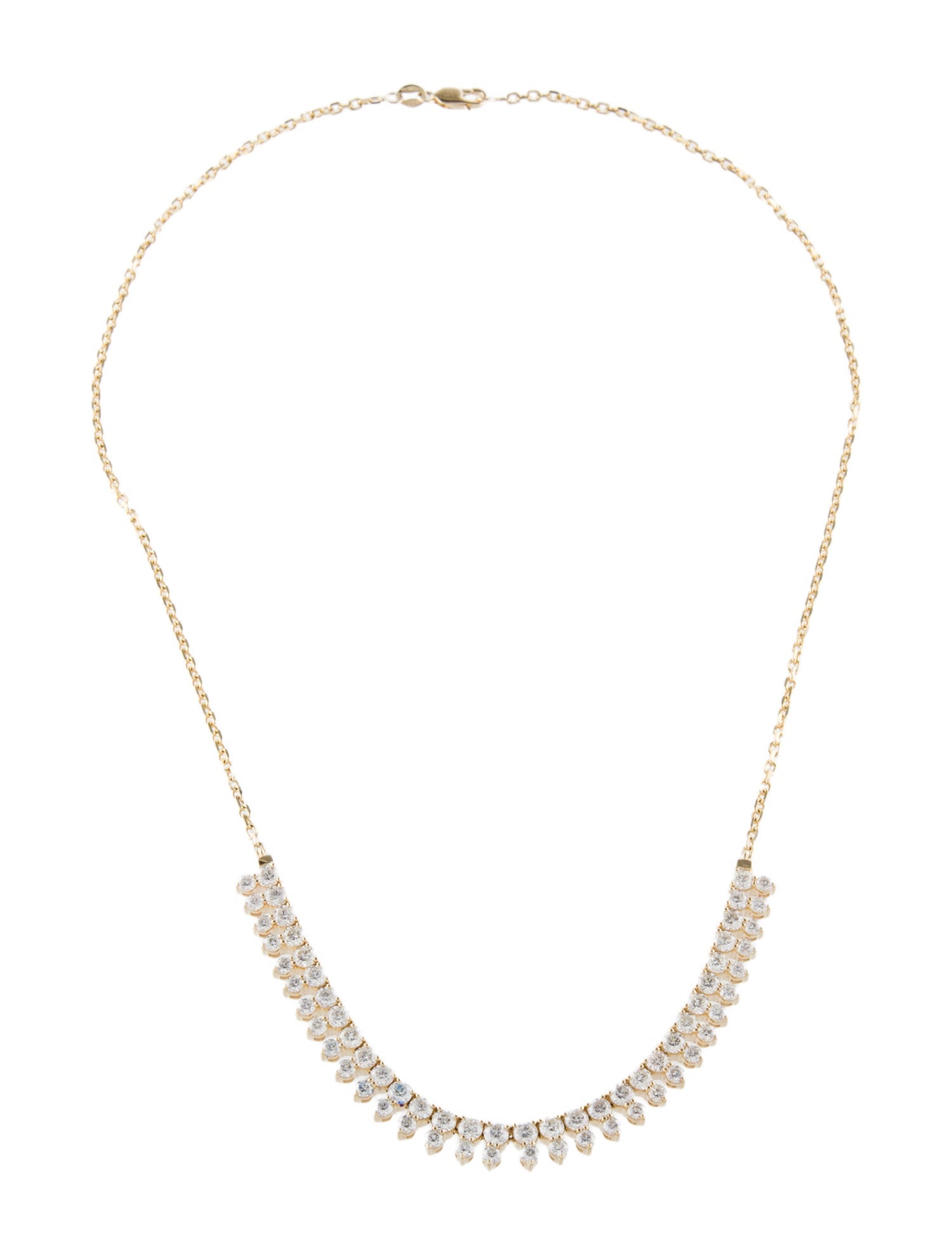 Necklace 14K 4.50ctw Diamond Chain Necklace