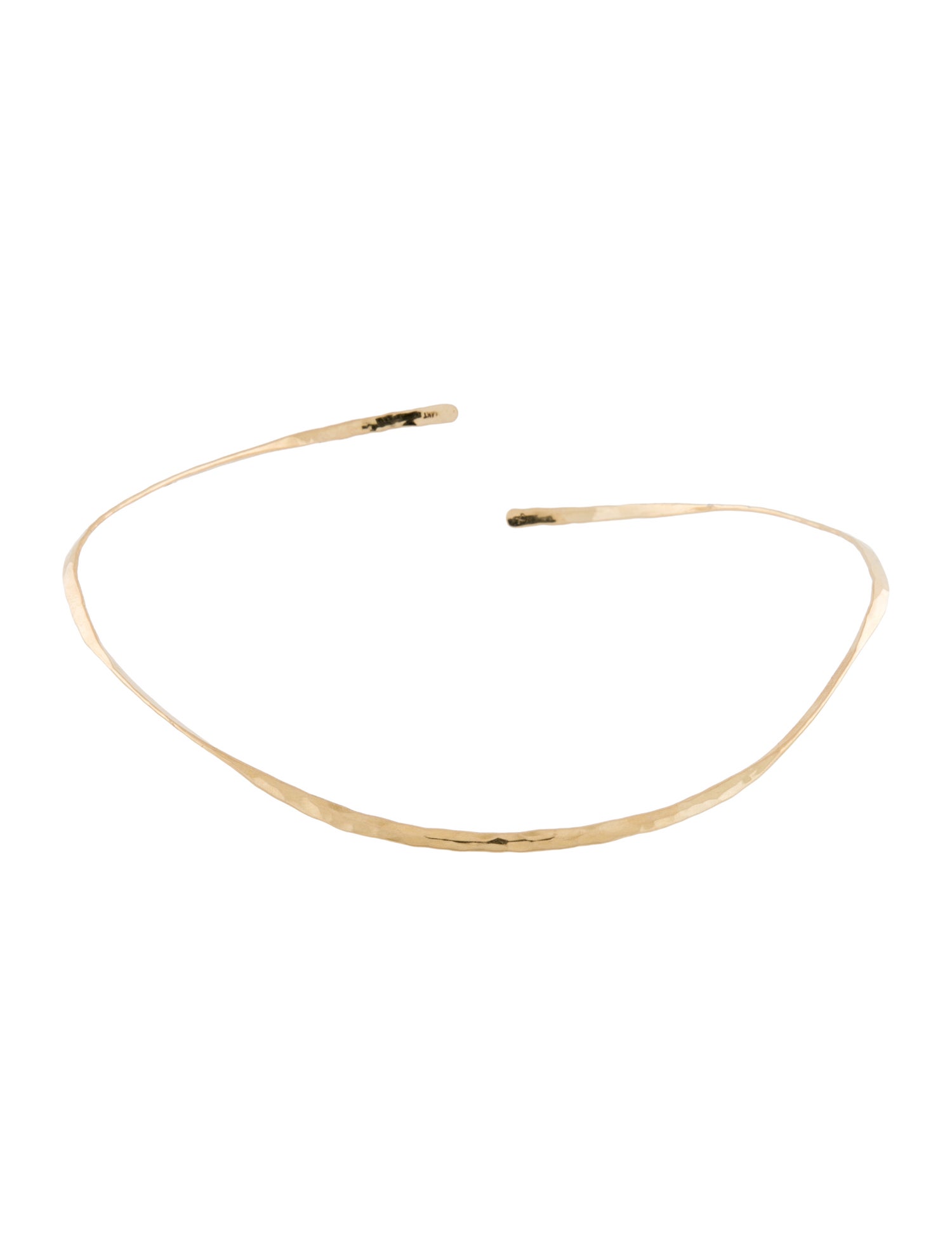 Necklace John Lewis 14K Hammered Collar