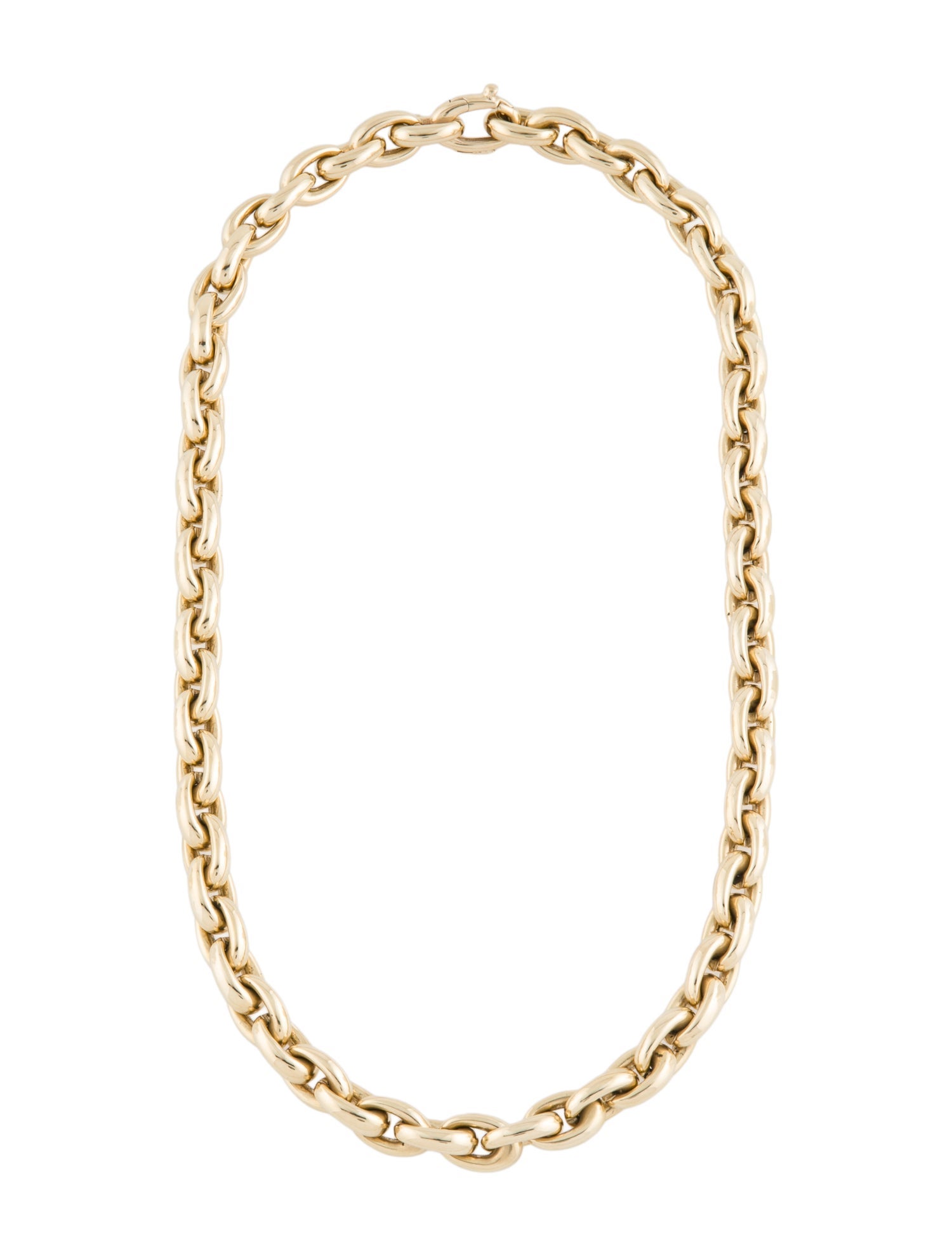 Necklace 14K Oval Link Chain