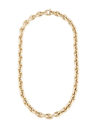 Necklace 14K Oval Link Chain Necklace
