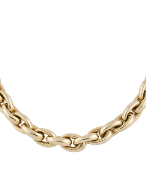 Necklace 14K Oval Link Chain Necklace