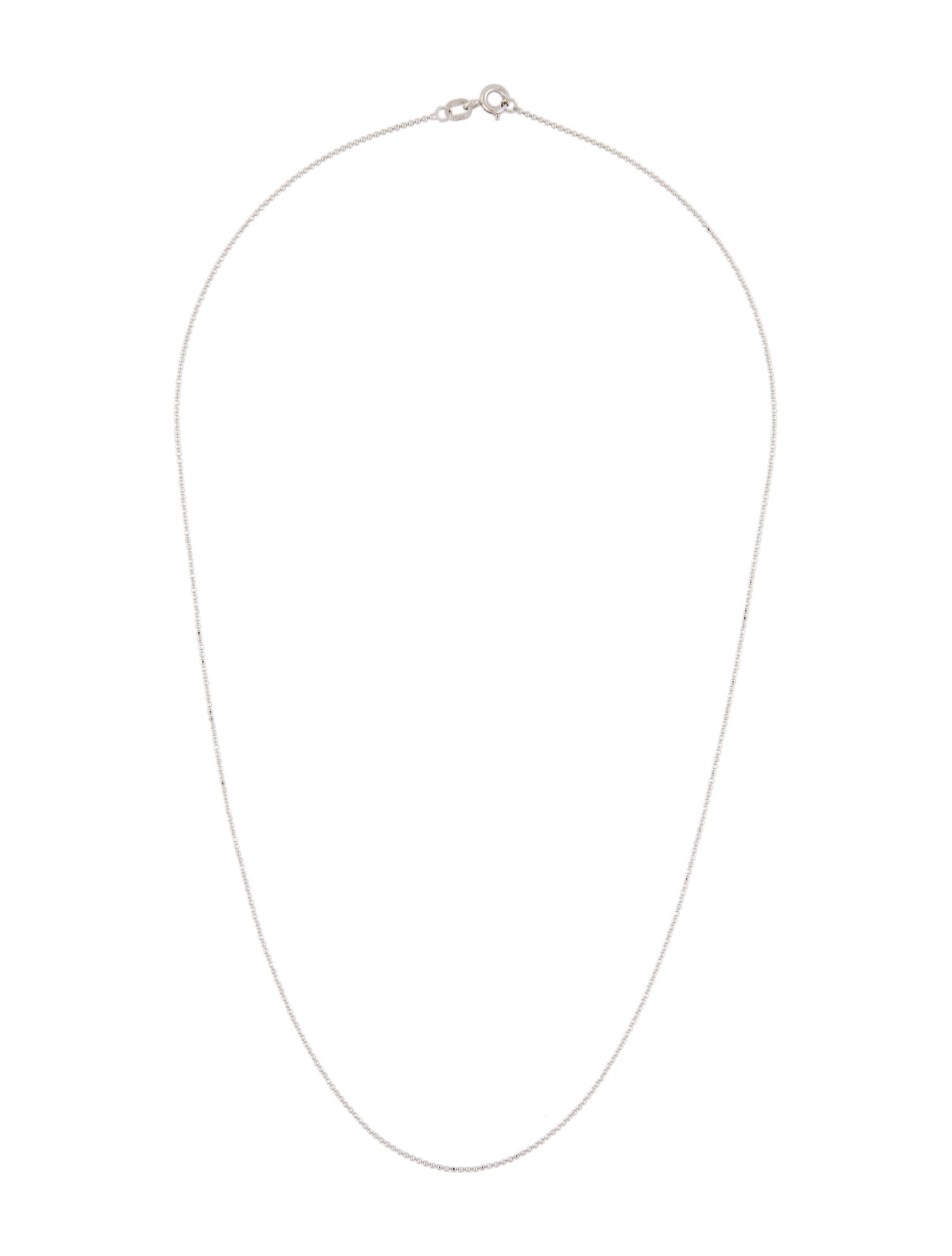 Necklace 14K Beaded Chain