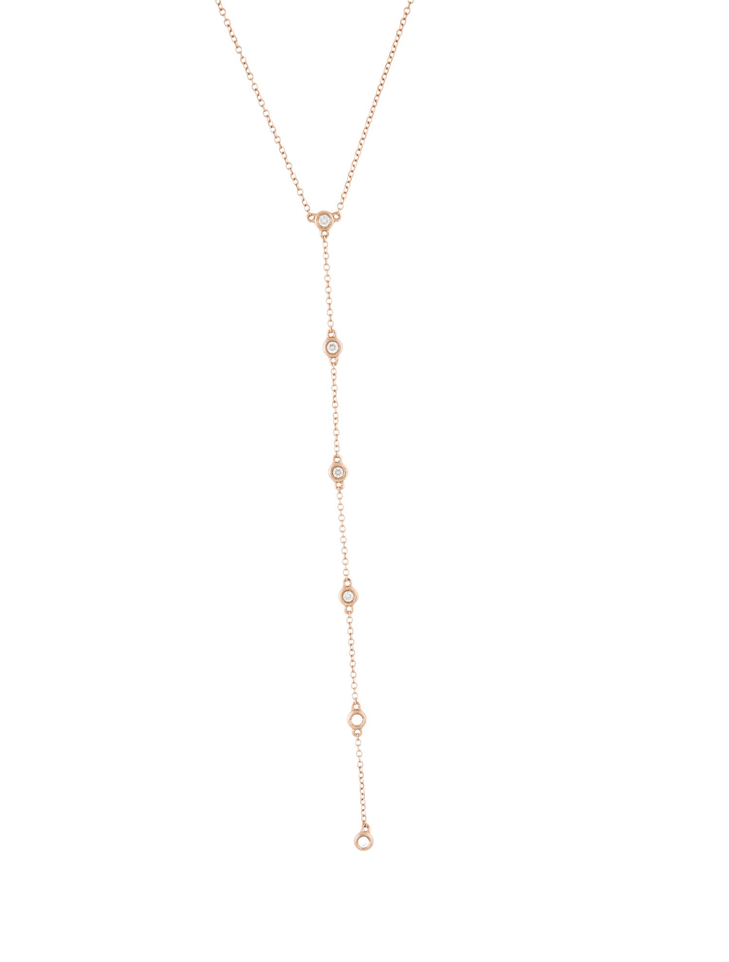 Necklace 14K Diamond Lavalier