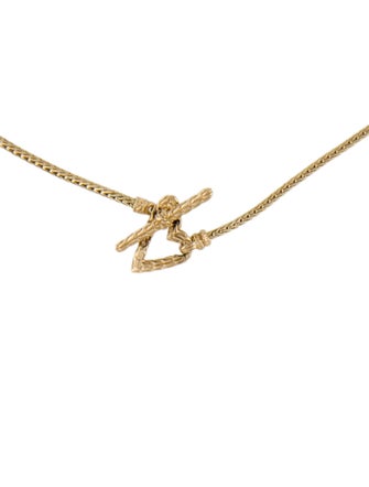 Necklace 14K Heart Pendant Necklace