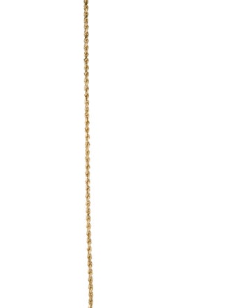 Necklace 14K Rope Chain Necklace