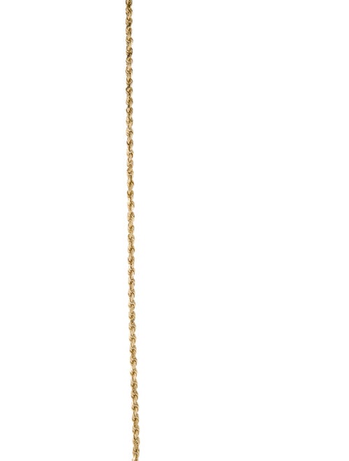 Necklace 14K Rope Chain Necklace