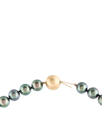 Necklace 18K Pearl Strand Graduated Necklace