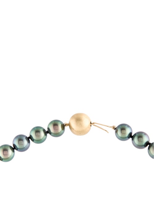 Necklace 18K Pearl Strand Graduated Necklace