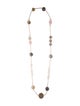 Necklace 18K Pearl & Multi-Stone Beaded Necklace