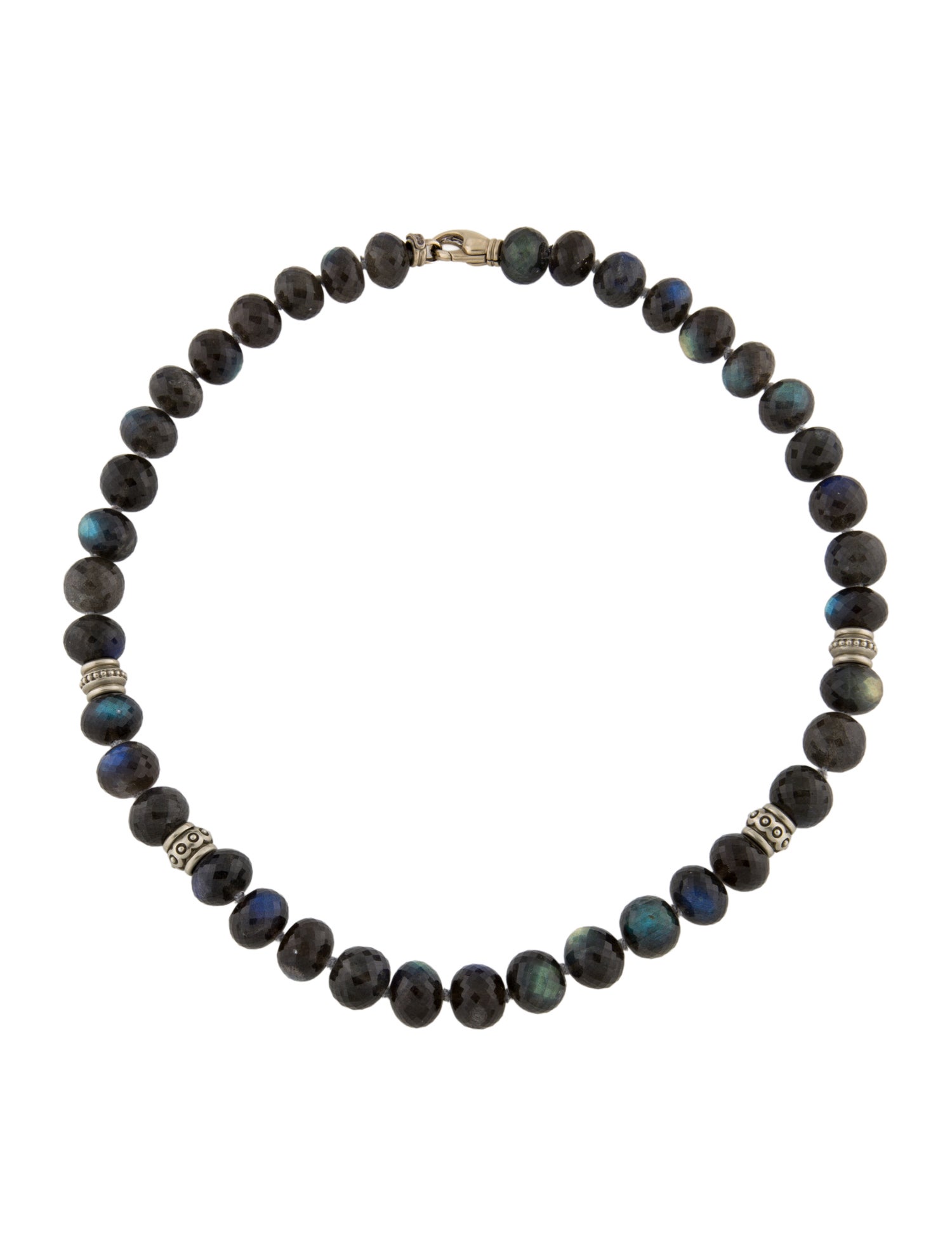 Necklace Michelle Berman Labradorite Bead Necklace